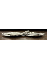 Cloakmakers.com Celtic Horse Medallion, Large Cloak Clasp - Pewter