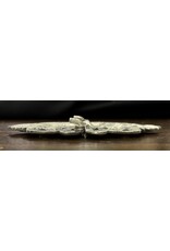 Cloakmakers.com Formal Floral Renaissance Cloak Clasp - Pewter
