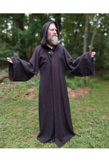 Cloakmakers.com R562-Washable Brown Wool Blend Robe w/ Pockets