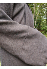 Cloakmakers.com R562-Washable Brown Wool Blend Robe w/ Pockets