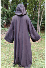 Cloakmakers.com R562-Washable Brown Wool Blend Robe w/ Pockets