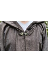 Cloakmakers.com R562-Washable Brown Wool Blend Jedi Robe w/ Pockets