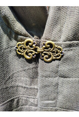 Cloakmakers.com 5768-Washable Short Dark Green Ranger Cloak w/ Bronze Toned Clasp