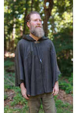 Cloakmakers.com 5768-Washable Short Dark Green Ranger Cloak w/ Bronze Toned Clasp