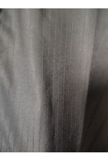 Cloakmakers.com J906-Washable Lightweight Dull Black Hooded Vest w/ Pockets & Pinstripes