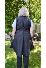 Cloakmakers.com J907-Washable Lightweight Dull Black Vest w/ Pockets