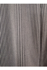 Cloakmakers.com J909-Washable Black & White Striped Hooded Vest w/ Pockets