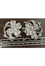 Cloakmakers.com Shamrock Cloak Clasp - Silvertone Plated