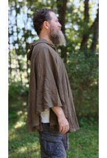 Cloakmakers.com 5794-Washable Lightweight Short Ranger Cloak w/ Green Dragon Embroidery
