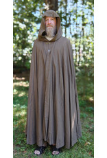 Cloakmakers.com 5796-Washable Brown Ranger Cloak w/ Bronze Toned Clasp