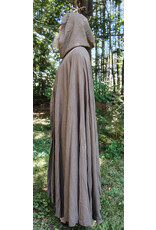 Cloakmakers.com 5796-Washable Brown Ranger Cloak w/ Bronze Toned Clasp