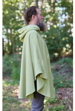 Cloakmakers.com 5815-Washable Lichen Green Ruana Cloak w/ Silver Toned Clasp