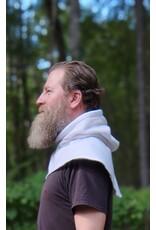 Cloakmakers.com H545-Washable White Hooded Cowl