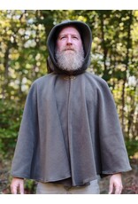 Cloakmakers.com 5861-Washable Sage Green Fleece Cloak w/ Bronze Toned Clasp