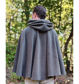 Cloakmakers.com 5861-Washable Sage Green Fleece Cloak w/ Bronze Toned Clasp
