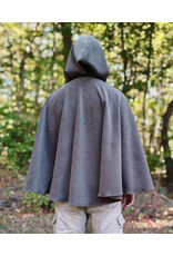 Cloakmakers.com 5861-Washable Sage Green Fleece Cloak w/ Bronze Toned Clasp