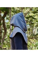 Cloakmakers.com H547-Washable Heathered Grey Hooded Cowl
