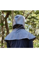 Cloakmakers.com H547-Washable Heathered Grey Hooded Cowl
