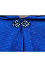 Cloakmakers.com 5882-Washable Blue Fleece Cloak w/ Rain Resistance