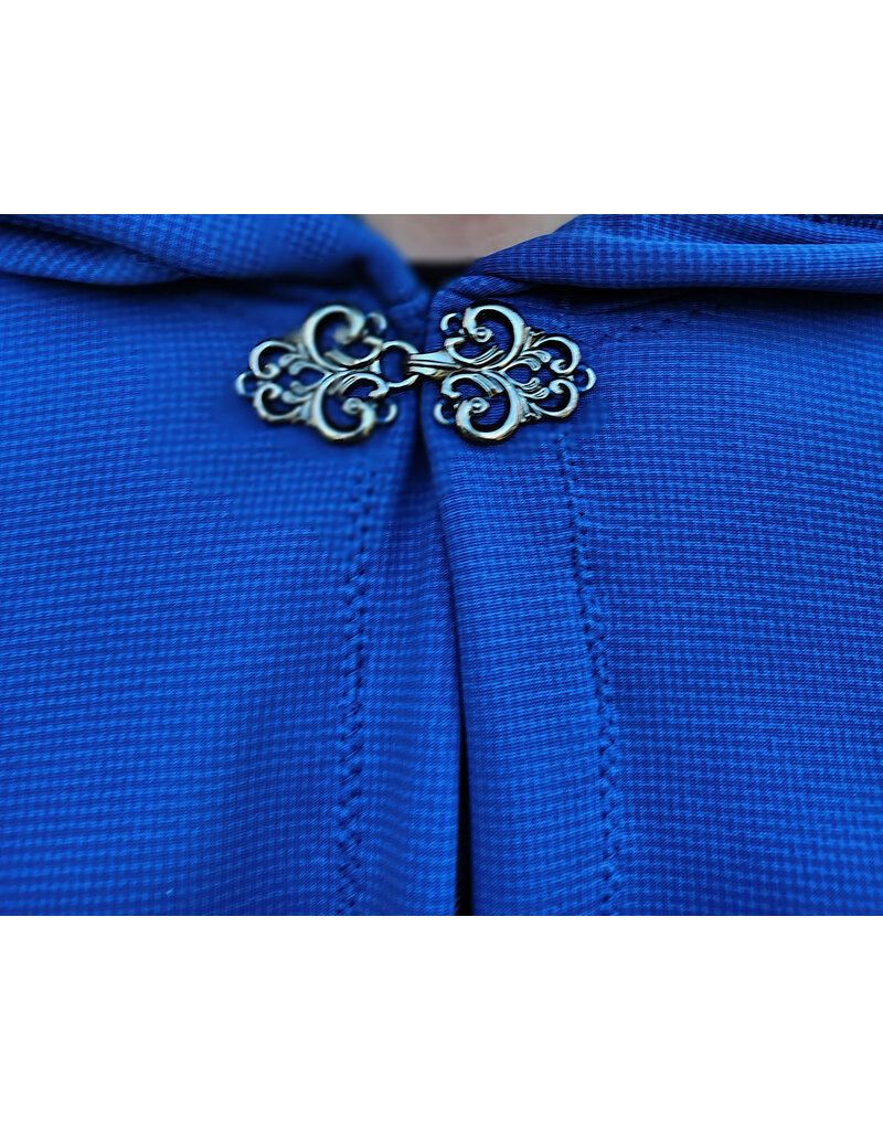 Cloakmakers.com 5884-Washable Blue Fleece Cloak w/ Rain Resistance