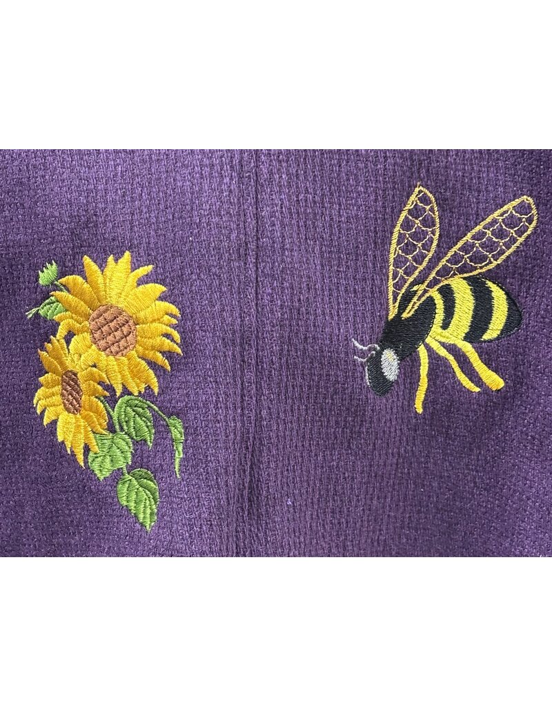 Cloakmakers.com 5526-Charcoal Grey Wool Cloak w/ Purple Mantle and Pockets