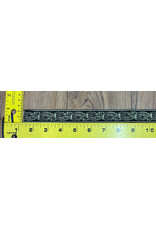 Black and Gold Paisley Trim