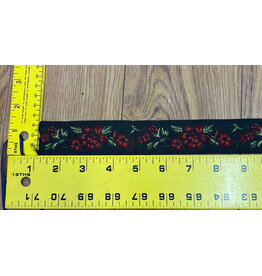 Red Floral Trim