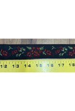 Red Floral Trim