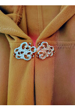 Cloakmakers.com 5939-Washable Goldish Yellow Fleece Cloak w/ Long Liripipe Hood & Rain Resistance