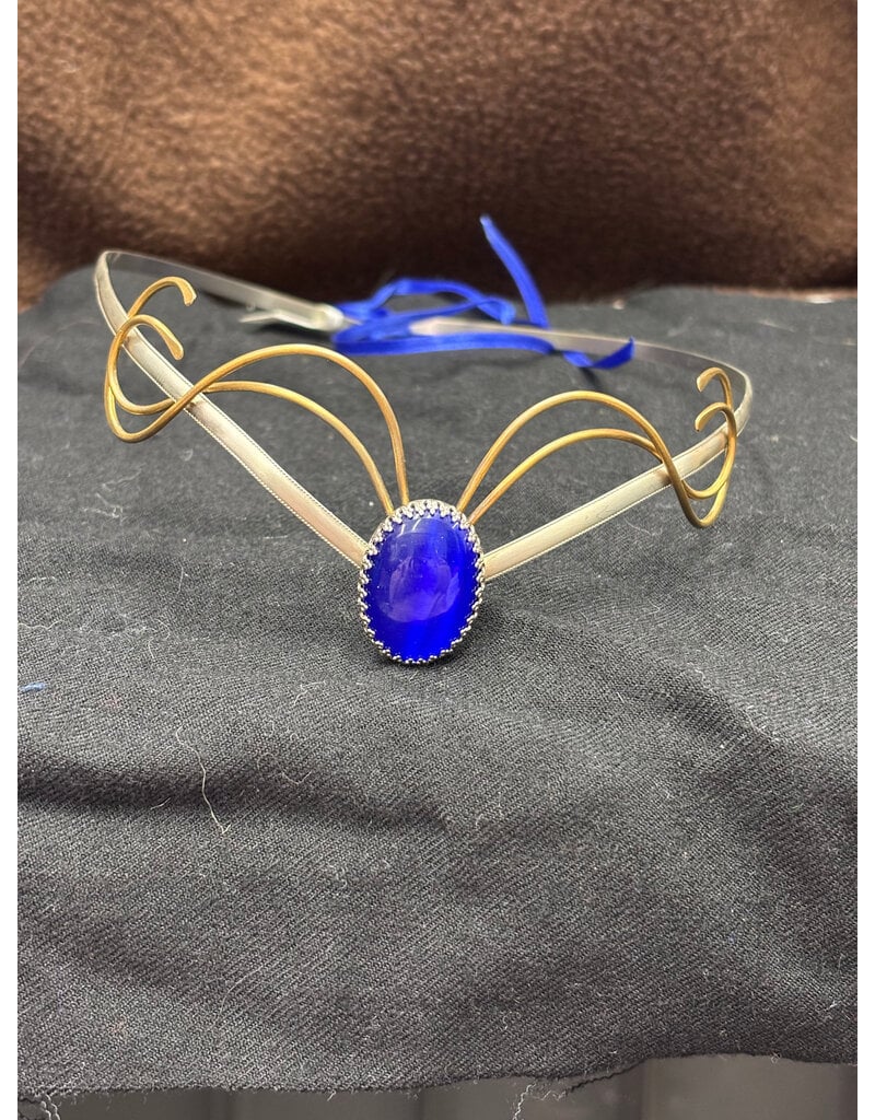 Cloakmakers.com Aurora Circlet - Blue Stone w/tendrils