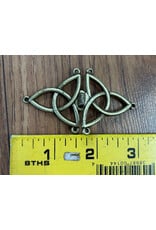 Cloakmakers.com Trinity Triquerta Medium Clasp - Bronze Plated