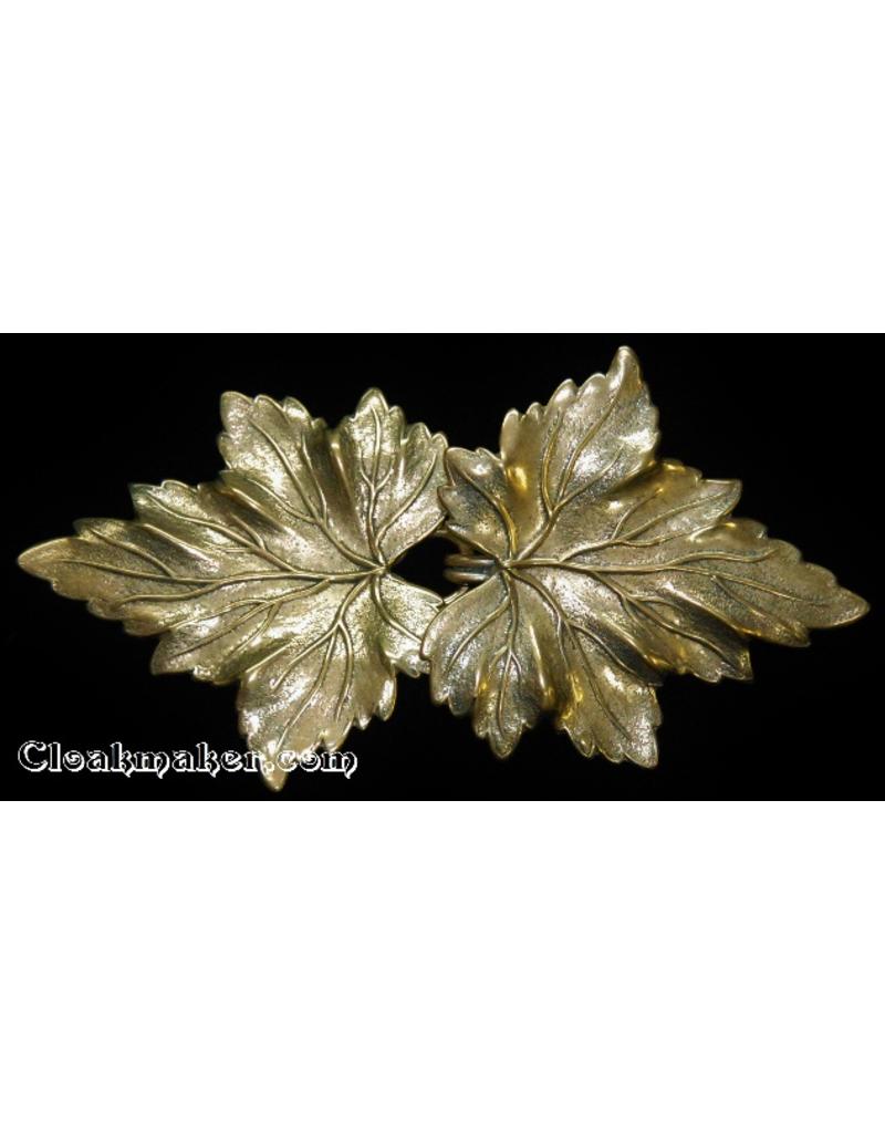 Cloakmakers.com Thimbleberry Cloak Clasp - Jewlers Bronze