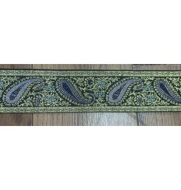 Cloakmakers.com Paisley and Floral Trim, Purple and Gold