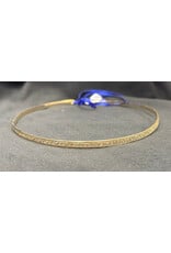 Cloakmakers.com Bordered Floral Vine Band - Gold Plated
