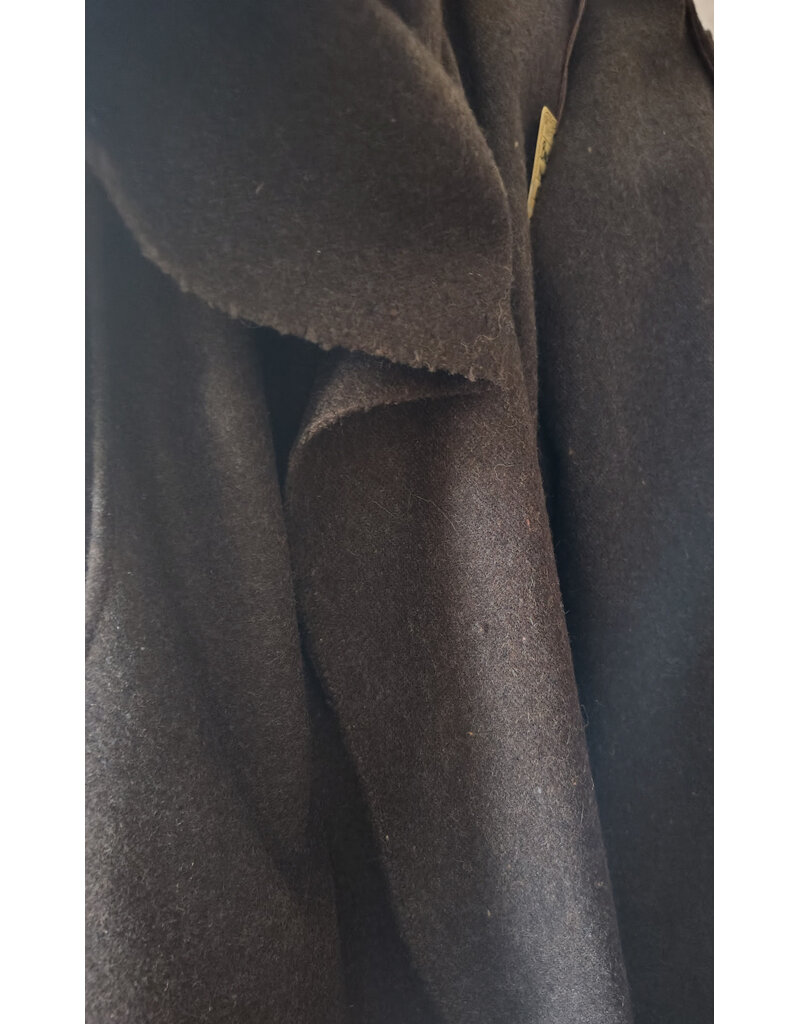 Cloakmakers.com R507 - Brown Wool Sleeveless Jedi Vest