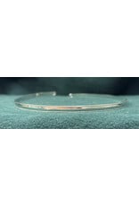 Cloakmakers.com Domed with Tiny Bead Edge Circlet - Silvertone Plated