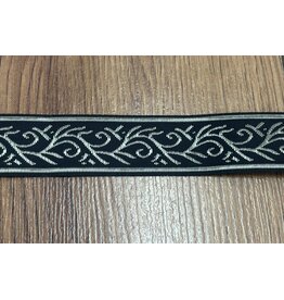 Cloakmakers.com Formal Vine - Ivory on Black