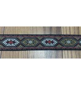 Cloakmakers.com Hex and Crosses - Tan and White`on Black