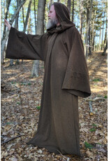 Cloakmakers.com R577-Washable Brown Wool Blend Jedi Robe w/ Pockets