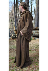Cloakmakers.com R577-Washable Brown Wool Blend Jedi Robe w/ Pockets