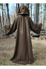 Cloakmakers.com R577-Washable Brown Wool Blend Jedi Robe w/ Pockets
