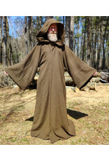 Cloakmakers.com R577-Washable Brown Wool Blend Jedi Robe w/ Pockets