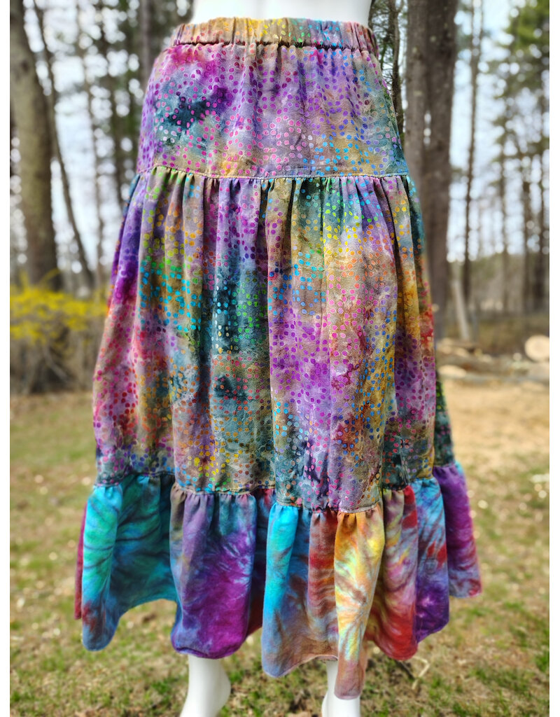 Cloakmakers.com K517-Custom Tie Die Skirt w/ Flared Hem