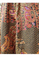 Cloakmakers.com K519-Red, Black, & Gold Skirt w/ Patterned Glyphs & Paisley