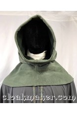 Cloakmakers.com H154 - Hood in Sage Green WindBloc Fleece, Heavyweight