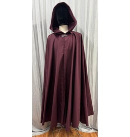 Cloakmakers.com 6030 - Washable Red Raincoat Fleece Cloak