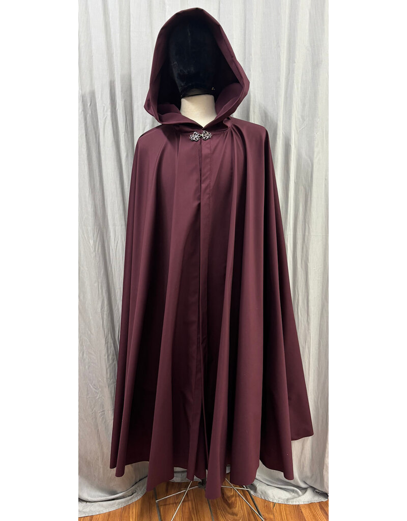 Cloakmakers.com 6030 - Washable Red Raincoat Fleece Cloak