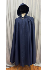 Cloakmakers.com 6031 - Washable Blue Raincot Fleece Cloak