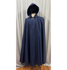Cloakmakers.com 6031 - Washable Blue Raincot Fleece Cloak