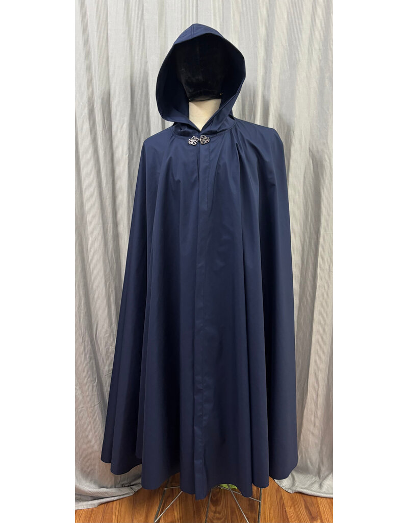 Cloakmakers.com 6031 - Washable Blue Raincot Fleece Cloak